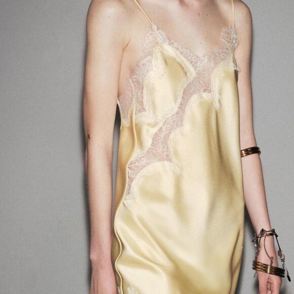 ZW COLLECTION ASYMMETRIC LACE DRESS - Picture 4 of 11